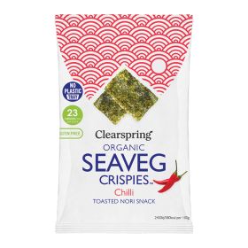 Seaveg Crispies Chilli - Organic 20x4g
