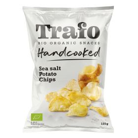 Handcooked Potato Chips Sea Salt - Organic 10x125g