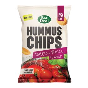Hummus Chips Tomato & Basil 10x110g