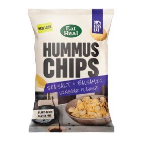Hummus Chips Sea Salt Balsamic Vinegar 10x110g