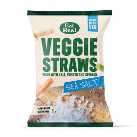 Veggie Straws Sea Salt 10x110g
