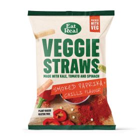 Veggie Straws Smoked Paprika & Chilli 10x110g