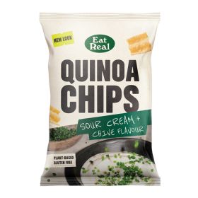 Quinoa Chips Sour Cream & Chive 10x90g