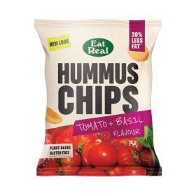 Hummus Chips Tomato & Basil 18x45g