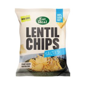 Lentil Chips Salted 18x40g