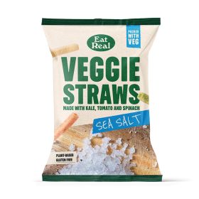 Veggie Straws Sea Salt 18x45g