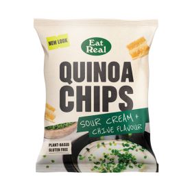 Quinoa Chips Sour Cream & Chive 18x40g