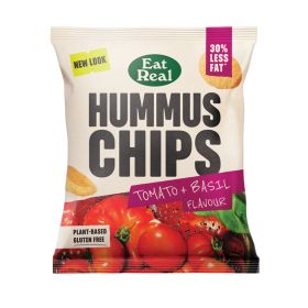 Hummus Chips Tomato & Basil 24x22g