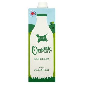 UHT Semi Skimmed Milk - Organic 12x1lt