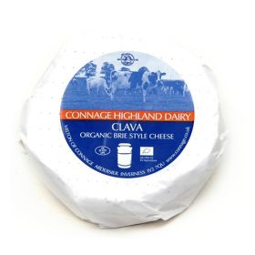Clava Brie Style Cheese - Organic *£/kg 1xappr0.2kg