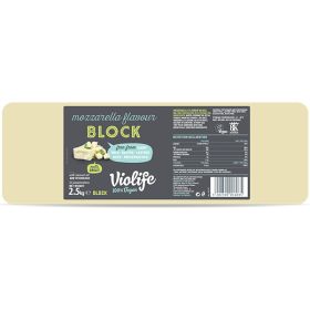 Mozzarella Flavour Vegan Cheese Block 1x2.5kg
