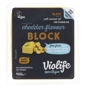 Cheddar Flavour Vegan Cheese Block 7x400g