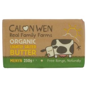 Lightly Salted Welsh Butter - Organic 20x250g