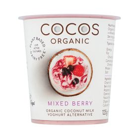 Mixed Berry Coconut Yoghurt - Organic 6x125g