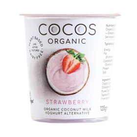 Strawberry Coconut Yoghurt - Organic 6x125g