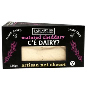 C'e Dairy? - Mature Cheddary Vegan Cheese 1x120g