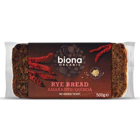 Rye Bread with Amaranth & Quinoa - Organic 6x500g