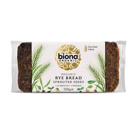 Vitality Rye Bread with Sprouted Seeds - Organic 6x500g
