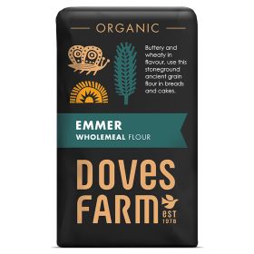 Emmer Wholemeal Flour - Organic 5x1kg