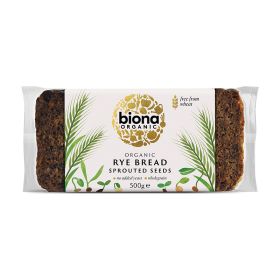 Vitality Rye Bread with Sprouted Seeds - Organic 7x500g