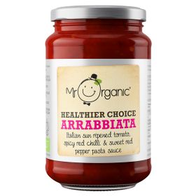Healthier Choice - Arrabiata Chilli Sauce - Organic 6x360g