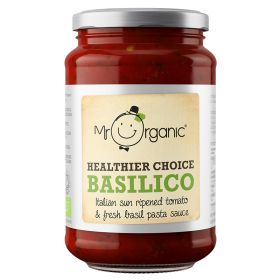 Healthier Choice - Basilico Sauce - Organic 6x360g