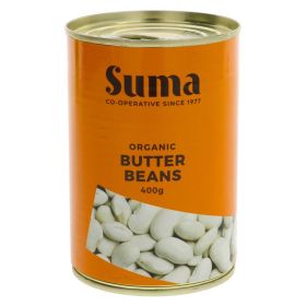 Butter Beans - Organic 12x400g