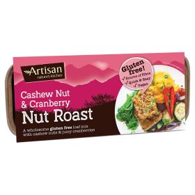 Cashew & Cranberry Nut Roast - Gluten Free 6x200g