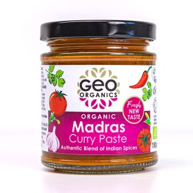 Madras Curry Paste - Organic 6x180g