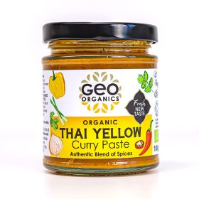 Thai Yellow Curry Paste - Organic 6x180g