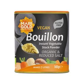 Bouillon Powder - Reduced Salt - Organic 6x140g