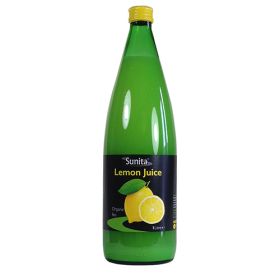 Lemon Juice - Glass - Organic 6x1lt
