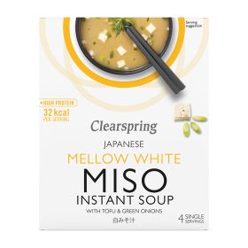 Instant Miso Soup - Mellow White with Tofu 8x(4x10g)