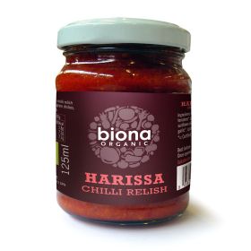 Harissa Chilli Relish - Organic 6x125g