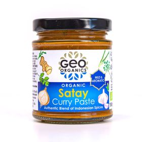 Satay Curry Paste - Organic 6x180g