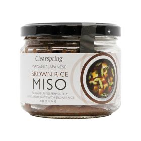 Japanese Brown Rice Miso (Unpasteurised)  - Organic 6x300g