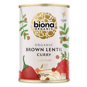 Brown Lentil Curry - Organic 6x400g