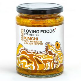 Turmeric & Black Pepper Kimchi - Organic 6x500g