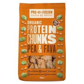 Vegan Protein Chunks Pea & Fava - Organic 12x125g