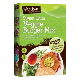 Sweet Chilli Gluten Free Veggie Burger Mix 6x200g