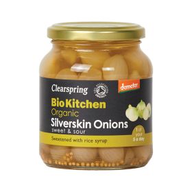 Silverskin Onions - Organic 6x340g