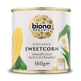 Sweetcorn - Organic 12x160g