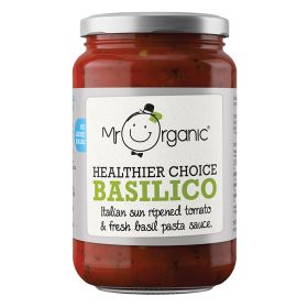 Healthier Choice - Basilico Sauce - Organic 6x660g