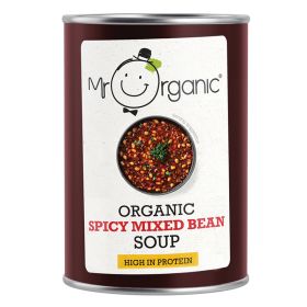 Spicy Mixed Bean Soup - Organic 12x400g