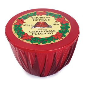 Palm Oil Free Christmas Pudding Cello Wrapped 6x454g