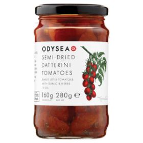Sunblushed Tomatoes (Datterini) in Sunflower Oil 6x280g