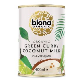 Green Curry Coconut Milk - Organic 6x400ml