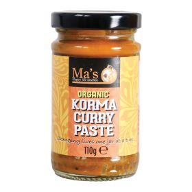 Fairly Traded Korma Curry Paste - Organic 6x110g