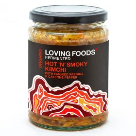 Hot 'n' Smoky Kimchi - Organic 6x475g