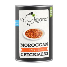 Moroccan Style Chickpeas - Organic 12x400g